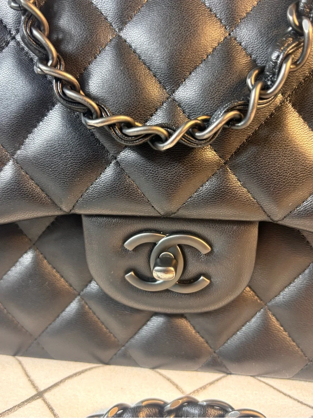 Chanel Jumbo Classic Double Flap So Black